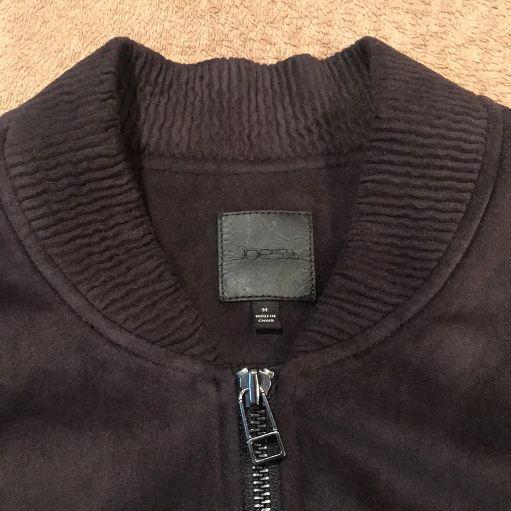 Joe’s Brand Black Bomber Jacket (Medium)